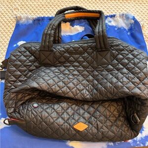 MZ Wallace Quilted Black Bag